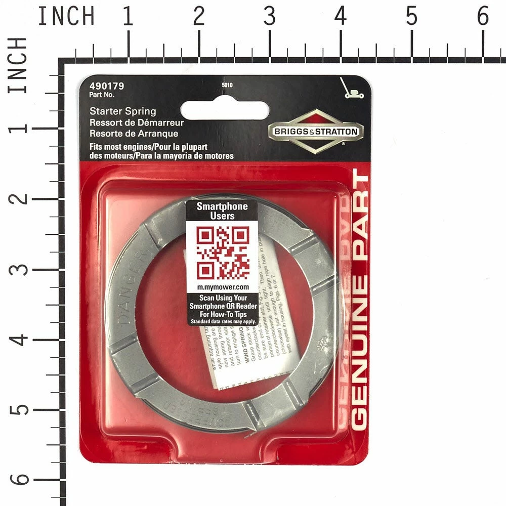 Briggs & Stratton Briggs and Stratton Replacement Rewind Starter Spring for Walk-Behind Engines 5010K - Small Engines & Accessories 2 Briggs & Stratton Briggs and Stratton Replacement Rewind Starter Spring for Walk-Behind Engines 5010K - Small Engines & Accessories - Image 2