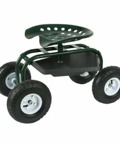 Various Brands Rolling Garden Seat with Tray - RK-RGS - Specialty & Measurement Tools