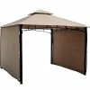 Backyard Expressions 10' x 10' Double Extending Side Gazebo - 913028 - Signs
