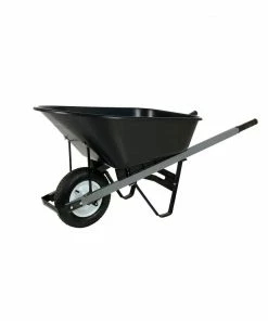Various Brands 6 Cubic Foot Poly Wheelbarrow - WB6P - Carts & Wheelbarrows