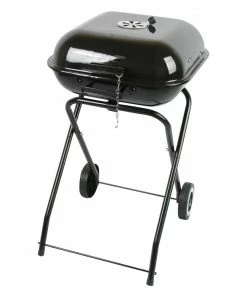 217 Grilling Company 217 Grilling Co. 18" Sq Folding Kettle Grill - OG2104101-GY - Charcoal Grill