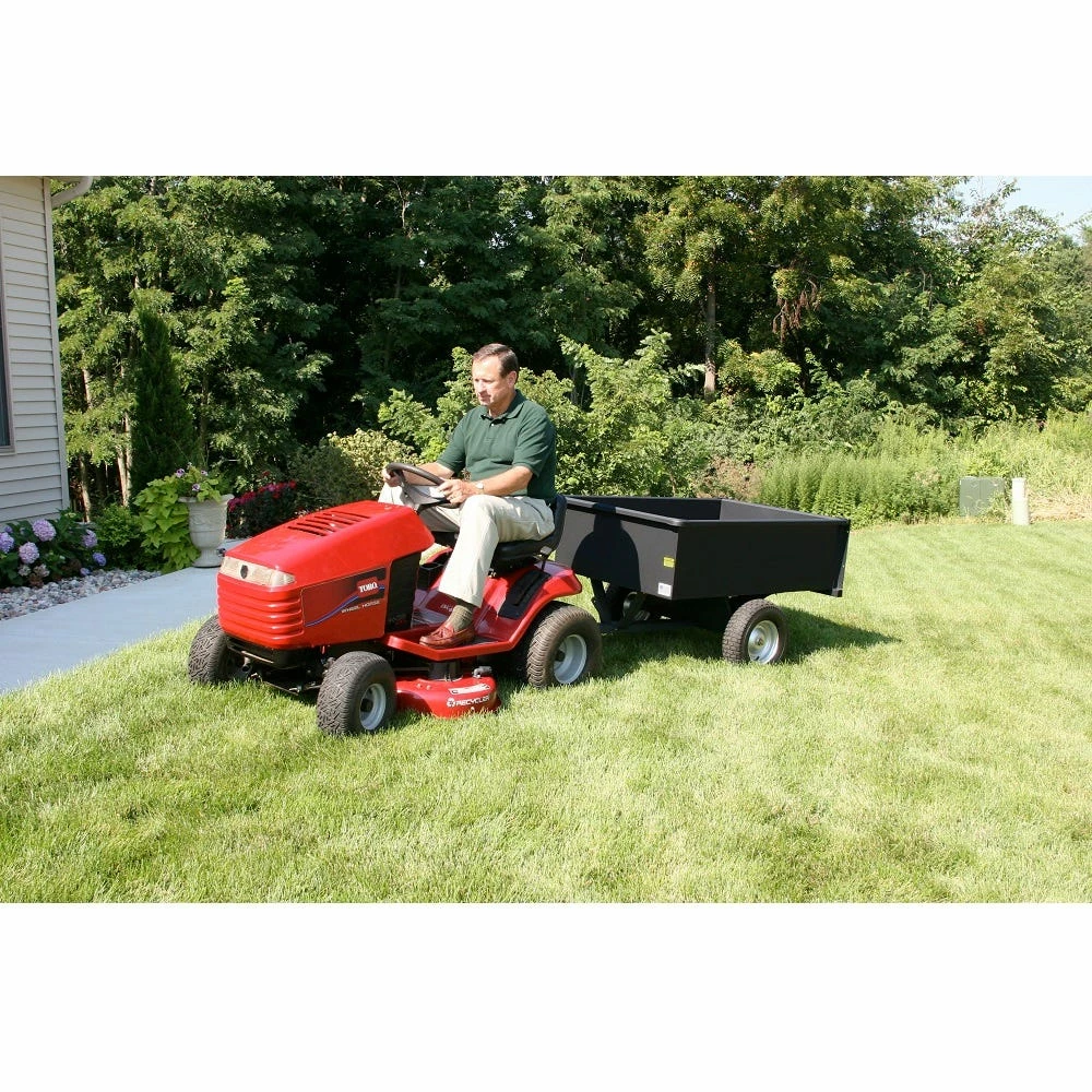 Precision Dump Cart 15 Cubic Foot - LC1500B Black - Carts & Wheelbarrows 6 Precision Dump Cart 15 Cubic Foot - LC1500B Black - Carts & Wheelbarrows - Image 6
