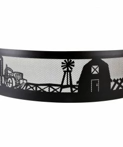 Lincoln Outfitters 36" Campfire Ring Farm Scene - 90-166-0204 - Fire Pits & Heaters -Cheap Lawn Shop 16c5e009f736617369d6d7d2f305f7f121dde806 32150007 4
