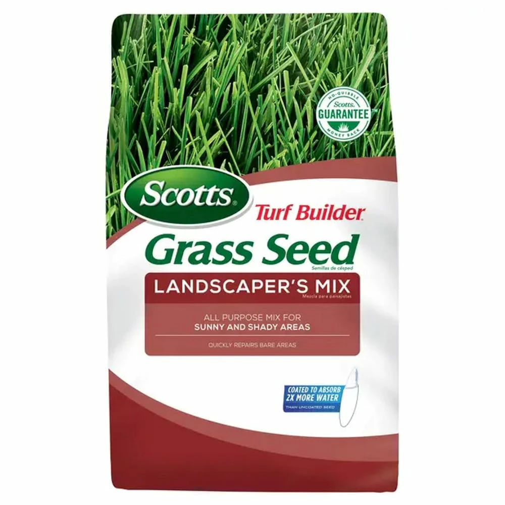 Scotts Turf Builder Landscapers Mix (North) Grass Seed, 20lbs - 18233 1 Scotts Turf Builder Landscapers Mix (North) Grass Seed, 20lbs - 18233