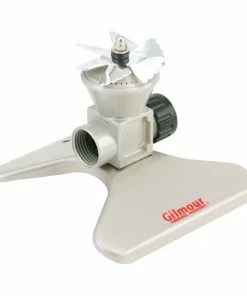 Gilmour Heavy Duty Rectangular Metal Whirling Vane Sprinkler - 808323-1002 - Ponds, Watering & Irrigation