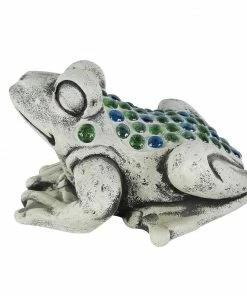 Alpine Frog Decorative Stones Statue - WGG338 - Garden Accessories