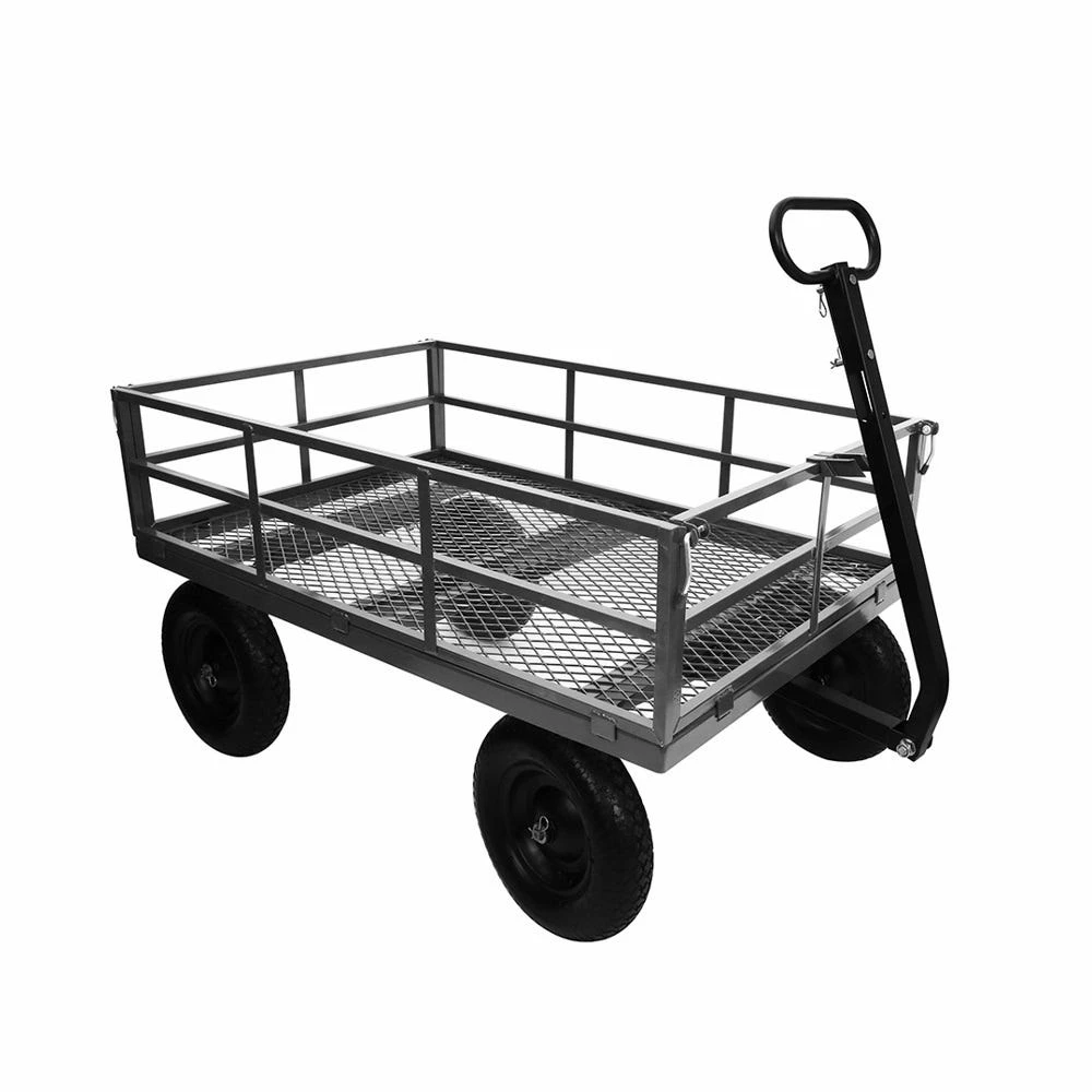 Maple Ridge 1,500 lb. Steel Garden Cart - 20320701010 - Carts & Wheelbarrows 1 Maple Ridge 1,500 lb. Steel Garden Cart - 20320701010 - Carts & Wheelbarrows