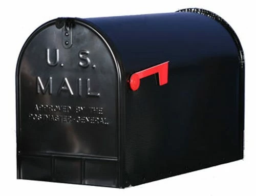 Gibralter Solar Group Jumbo Black Steel Rural Mailbox ST20B000 - Mailboxes & Signs 1 Gibralter Solar Group Jumbo Black Steel Rural Mailbox ST20B000 - Mailboxes & Signs