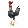 Alpine Silver Tailed Rooster Statue - JUM390 - Garden Accessories
