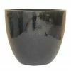 Various Brands Simple Planter, Black, Large - GC0003S4BKL - Planters