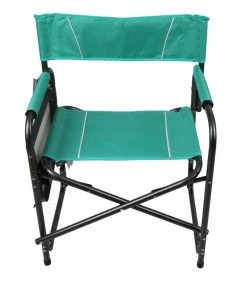 Various Brands Director's Chair with Table - Teal 87-843-0204 - Camp Furniture