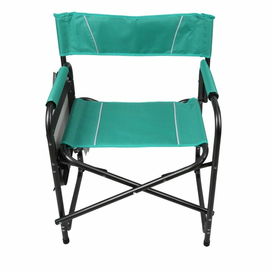 Various Brands Director's Chair with Table - Teal 87-843-0204 - Camp Furniture 1 Various Brands Director's Chair with Table - Teal 87-843-0204 - Camp Furniture
