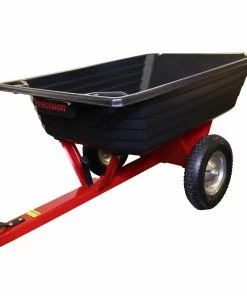 Precision Push and Pull Poly Cart 12 Cubic Feet - LCP1000 - Carts & Wheelbarrows -Cheap Lawn Shop 336fe09ee84b052076c8dbb7fac85f8a855279cf LCP1000 SS 1