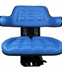 Braber Equipment Economy Suspension Seat, Blue - 10004240 - Lawn Mowers
