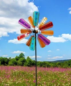Alpine Jeweled Dual Wind Spinner - BVF234 - Garden Accessories -Cheap Lawn Shop 367fff83b9503a043aac8bbf924dd32eb2dc5ef8 33980106 2