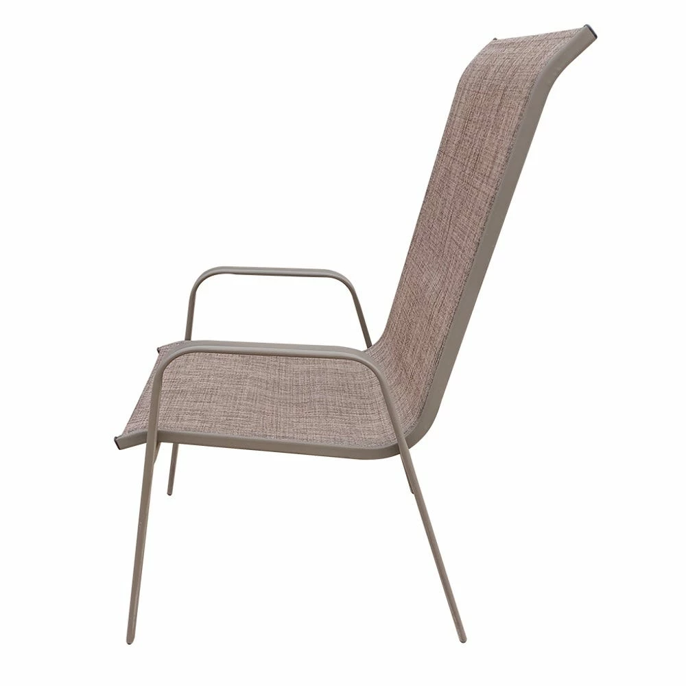 Maple Ridge Stackable Steel Sling Chair - SW-RK917W - Patio Sets & Furniture 3 Maple Ridge Stackable Steel Sling Chair - SW-RK917W - Patio Sets & Furniture - Image 3