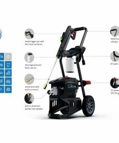 AR Blue Clean 2300 PSI Electric Pressure Washer - BCXP22300P - Power Washers -Cheap Lawn Shop 4088feee327e89135b17afcfbad547fadb7ba1d2 53430124