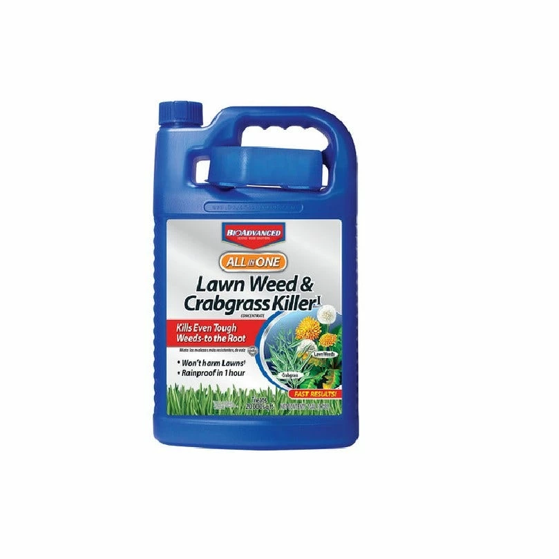 BioAdvanced All-In-One Lawn Weed & Crabgrass Killer 1 Gallon Concentrate 704190S - Lawn Weed Killer 1 BioAdvanced All-In-One Lawn Weed & Crabgrass Killer 1 Gallon Concentrate 704190S - Lawn Weed Killer