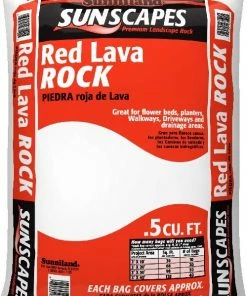 Sunniland Sunscapes Red Lava Rock - 497430 - Landscape Rocks