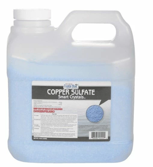 Various Brands Copper Sulfate Smart Crystals Moss & Algae Killer, 15 lb. Jug - 222 - Algaecides 1 Various Brands Copper Sulfate Smart Crystals Moss & Algae Killer, 15 lb. Jug - 222 - Algaecides