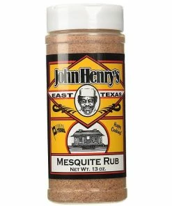 John Henry's Mesquite Rub BBQ Seasoning, 13oz - MESQUITE RUB - Flavorers & Seasonings