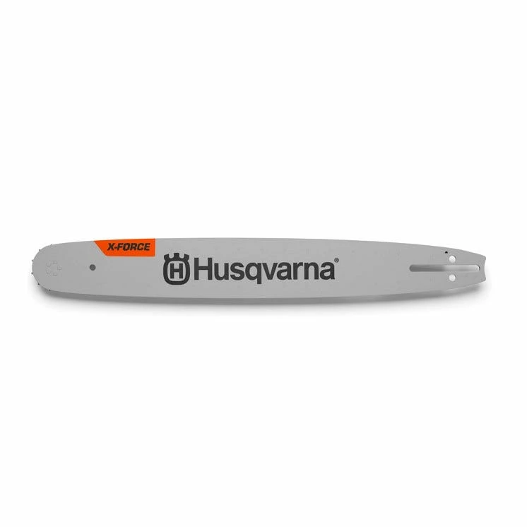 Husqvarna X-Force 20 in. Chainsaw Guide Bar - 0.325 in. Pitch, .050 in. Gauge - 596199780 - Chainsaw Parts & Accessories 1 Husqvarna X-Force 20 in. Chainsaw Guide Bar - 0.325 in. Pitch, .050 in. Gauge - 596199780 - Chainsaw Parts & Accessories