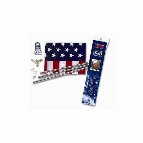 Valley Forge All American Series 3 piece American Flag Pole Kit - AA US1 1 - Flags & Flag Poles 2 Valley Forge All American Series 3 piece American Flag Pole Kit - AA US1 1 - Flags & Flag Poles - Image 2