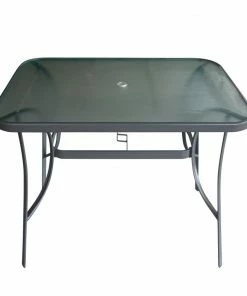 Maple Ridge Steel Patio Dining Table - SW-RK964 - Patio Sets & Furniture