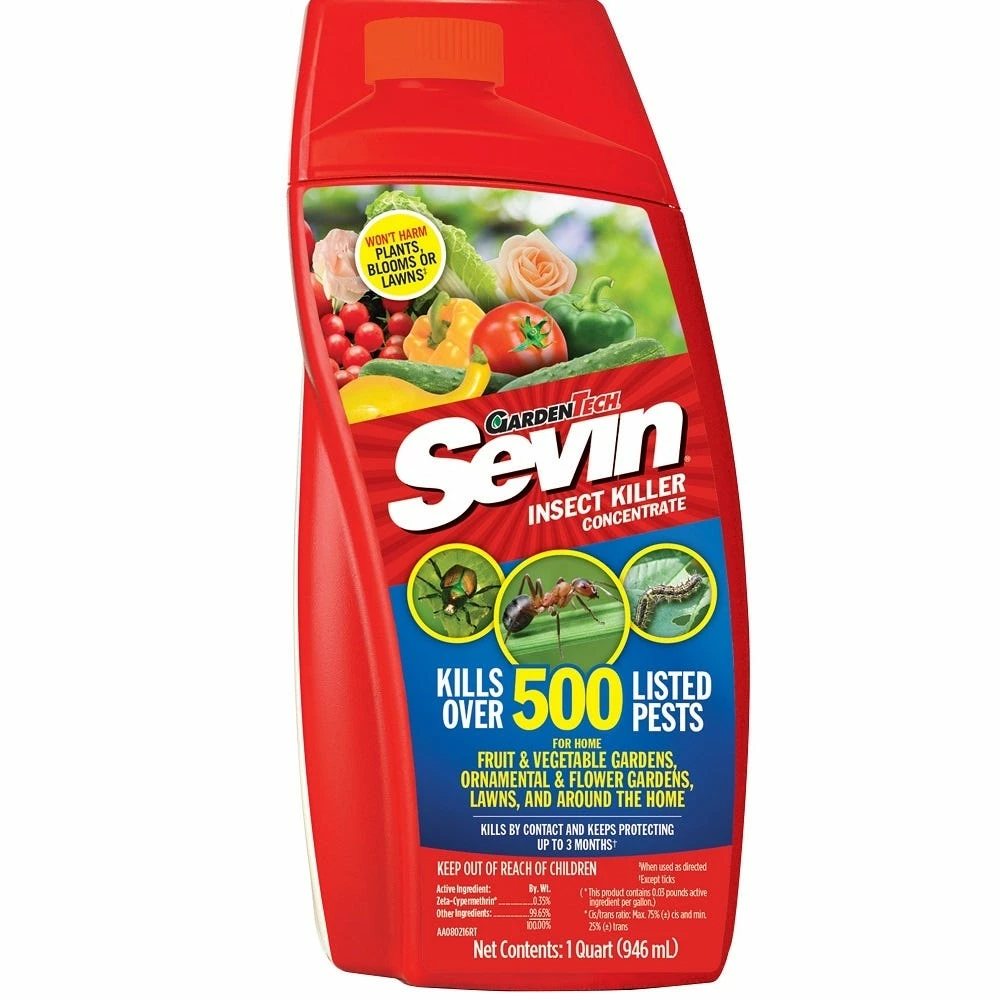 Sevin Insect Killer Concentrate, 1 Quart - 100530123 - Fertilizers & Plant Food 1 Sevin Insect Killer Concentrate, 1 Quart - 100530123 - Fertilizers & Plant Food