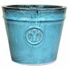 Various Brands Fleur de Lis Planter, Moss Green, Large - GC0580MGL - Planters