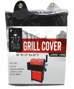 217 Grilling Company Large - Junior Pellet Cover - RK80A2 - Tools & Accessories