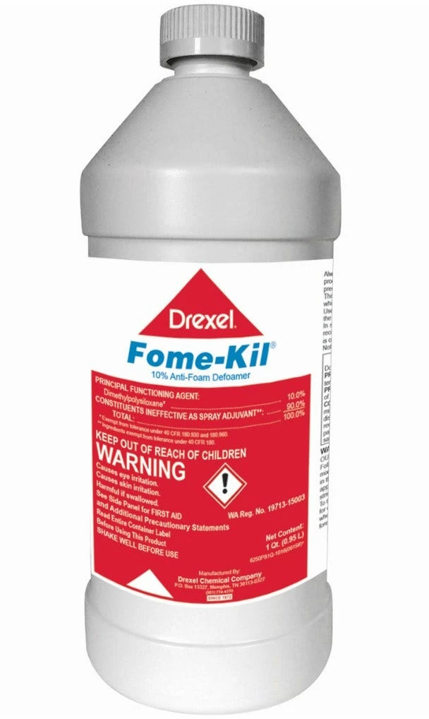 Drexel Fome-Kill Anti-Foaming Agent, 1 Quart - 10007155 - Lawn Weed Killer 1 Drexel Fome-Kill Anti-Foaming Agent, 1 Quart - 10007155 - Lawn Weed Killer