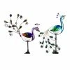RK Brand Alpine Solar Glossy Peacock LED Stake - SLL2290A - Lighting, Torches & Firepits