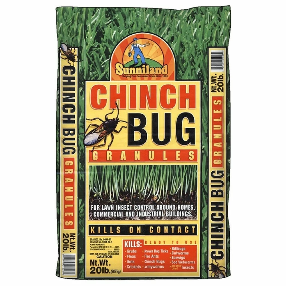 Sunniland Chinch Bug Granules, 20 Pound - 224026 - Fertilizers & Plant Food 1 Sunniland Chinch Bug Granules, 20 Pound - 224026 - Fertilizers & Plant Food