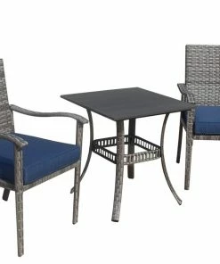 Maple Ridge 3-Piece Wicker Patio Set - SW-RK961BS1U - Patio Sets & Furniture