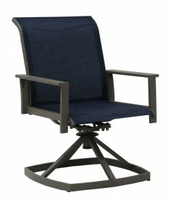 Cupertino Steel Swivel Dining Chair - S04-A2570K-X - Patio Sets & Furniture