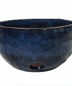 Various Brands Hose Pot, Dropping Blue - MJ7DB - Planters