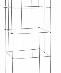 Glamos Wire Heavy Duty Stackable Square Tomato Cage, 16"x42" - 701642 - Plant Protection & Support