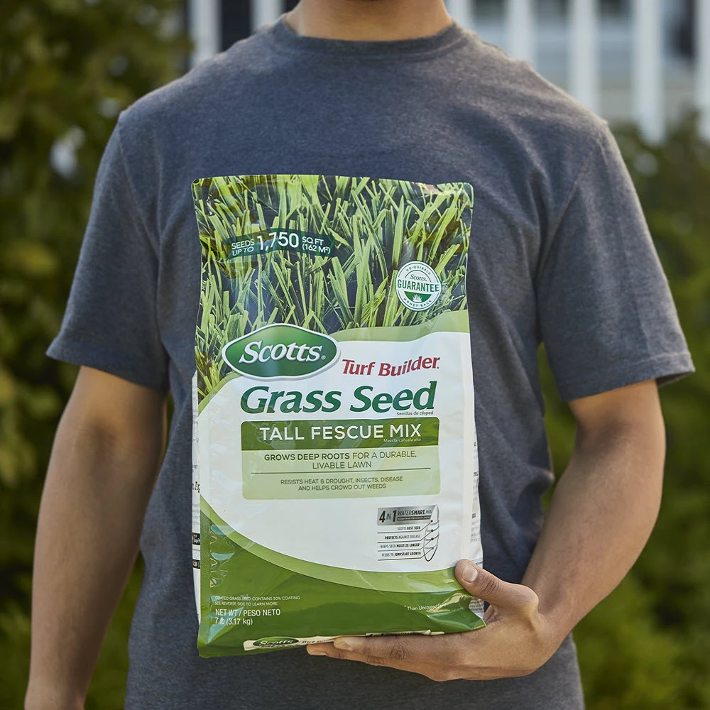 Scotts Turf Builder Grass Seed Tall Fescue Mix, 20lb - 18242 4 Scotts Turf Builder Grass Seed Tall Fescue Mix, 20lb - 18242 - Image 4