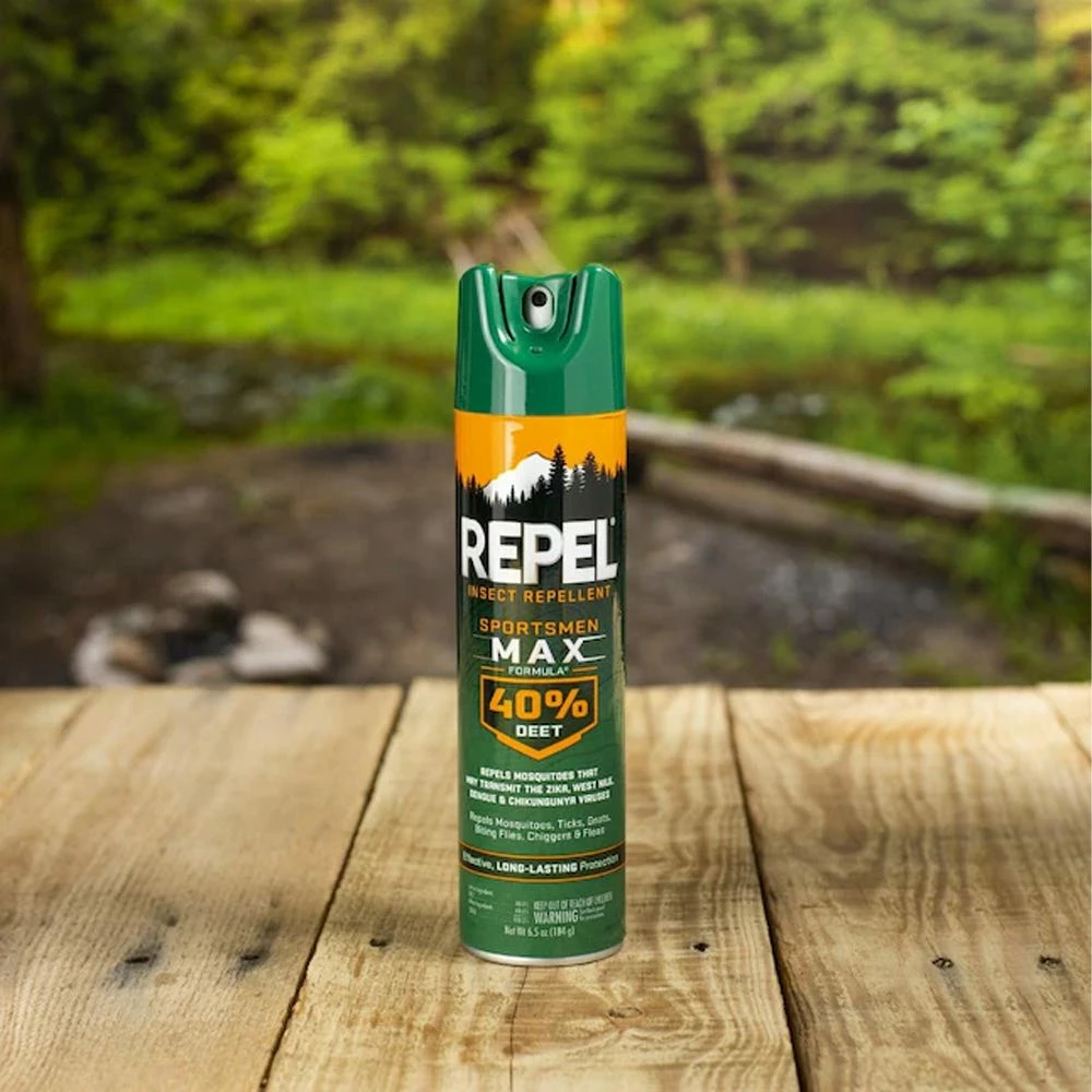 Repel Aerosol Insect Repellent Sportsmen Max Formula 40% Deet, 6.5 oz. - HG-33801 - Insecticides 3 Repel Aerosol Insect Repellent Sportsmen Max Formula 40% Deet, 6.5 oz. - HG-33801 - Insecticides - Image 3
