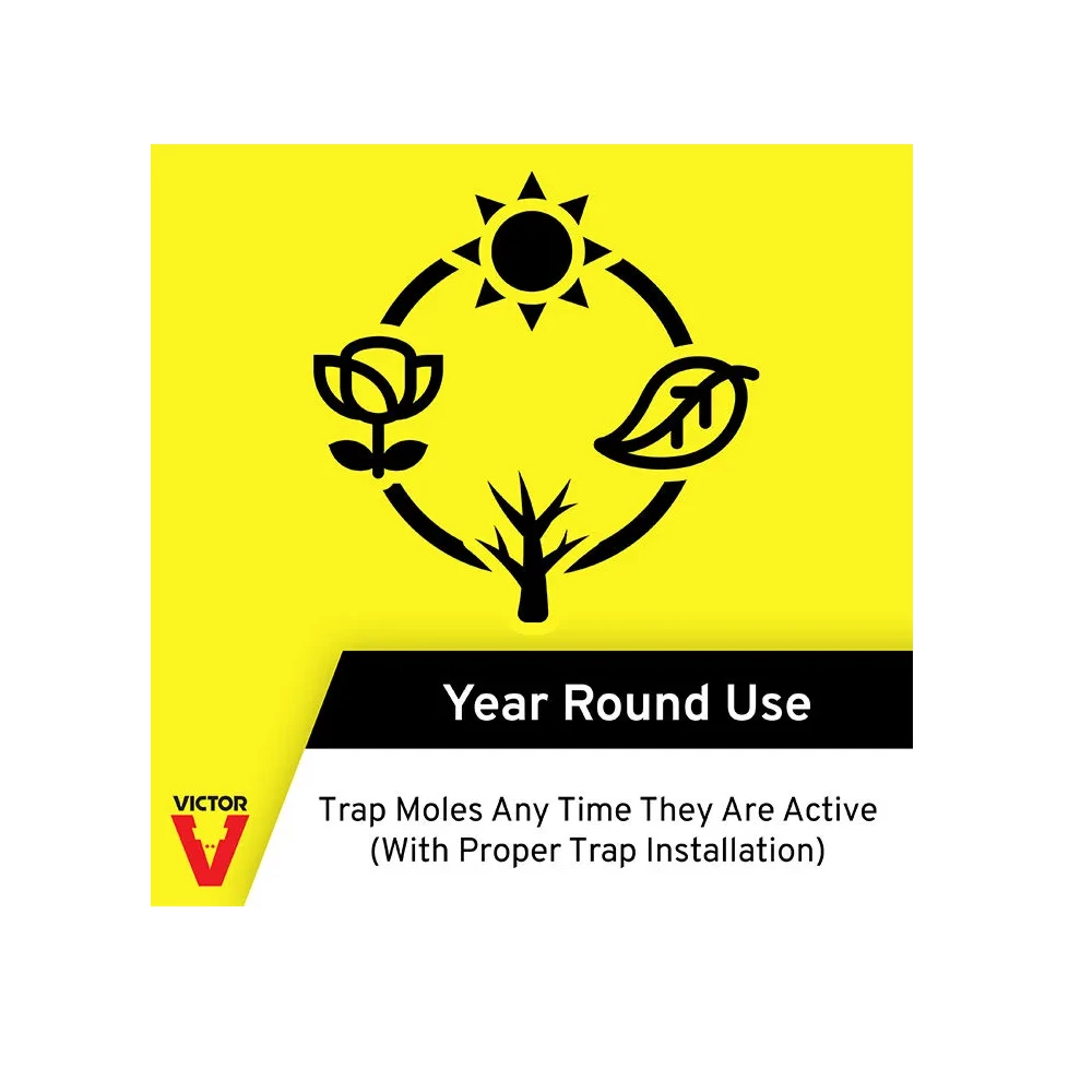 Victor Plunger Style Mole Trap 0645 - Baits & Traps 7 Victor Plunger Style Mole Trap 0645 - Baits & Traps - Image 7