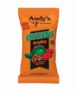Andy's Seasoning Andys Vegetable Breading, 10oz - 40081 - Flavorers & Seasonings