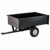 Precision Steel Trailing Dump Cart 17 Cubic Foot - LC1700B - Carts & Wheelbarrows