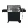 217 Grilling Company 217 Grilling Co. 6 Burner Gas Grill with 6.5 QT. Side Fryer - GR2267006-GY - Gas Grills