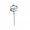Alpine Solar Stars and Spiral Windmill Stake with LED Light - SLL2262SLR - Lighting, Torches & Firepits