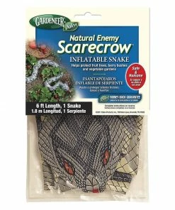 Dalen Natural Enemy 6' Inflatable Snake Scarecrow - NE-SR - Animal Repellants