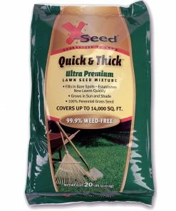 X-Seed Quick & Thick Ultra-Premium Lawn Seed - 440AS0083UC-20 - Fertilizers & Plant Food