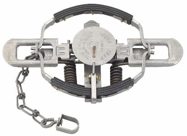 Duke #3 Coil Spring Rubber Jaw Trap - 474 - Baits & Traps 1 Duke #3 Coil Spring Rubber Jaw Trap - 474 - Baits & Traps
