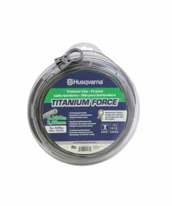 Husqvarna Titanium Force Trimmer Line, 0.080 in. Gauge, 1lb donut - 639005113 - Trimmers