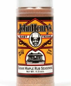 John Henry's Sugar Maple BBQ Rub, 11.5oz - SUGAR MAPLE RB - Flavorers & Seasonings
